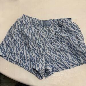 100% cotton Victoria’s Secret shorts blue design pajamas loungewear